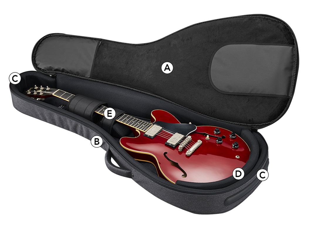 ACME Semi Hollow Guitar Bag | basiner | Best Gig Bags For Music Lovers